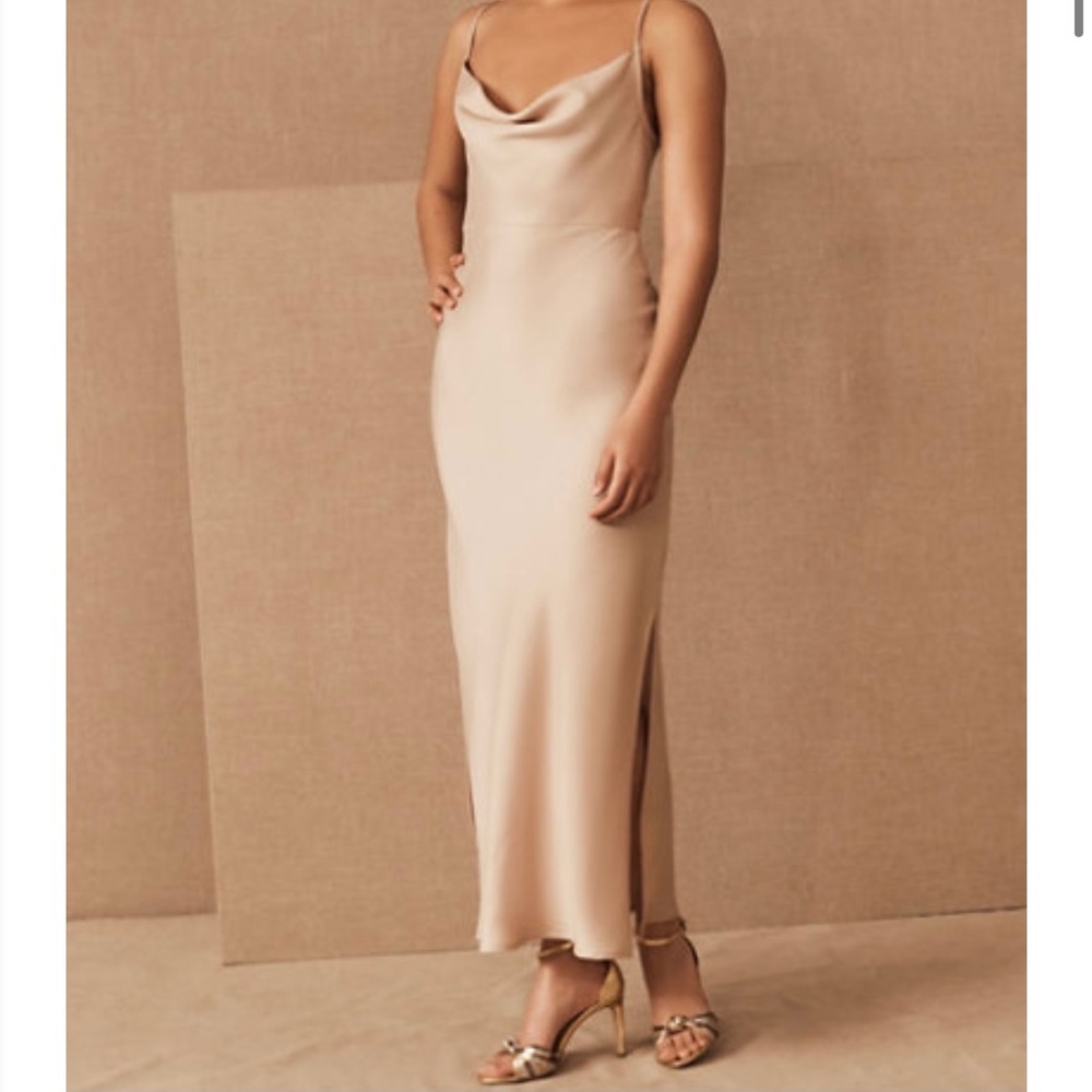 BHLDN Cali Dress in Oyster size 12 NEW WITH TAGS